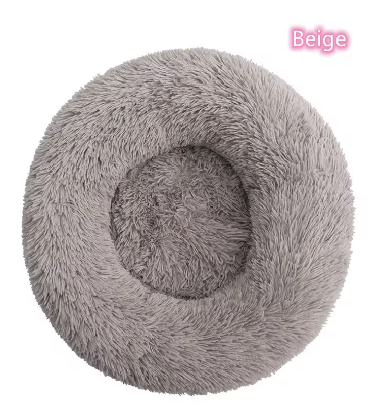 Calming Donut Dog Bed — Super Soft Washable Pet Bed