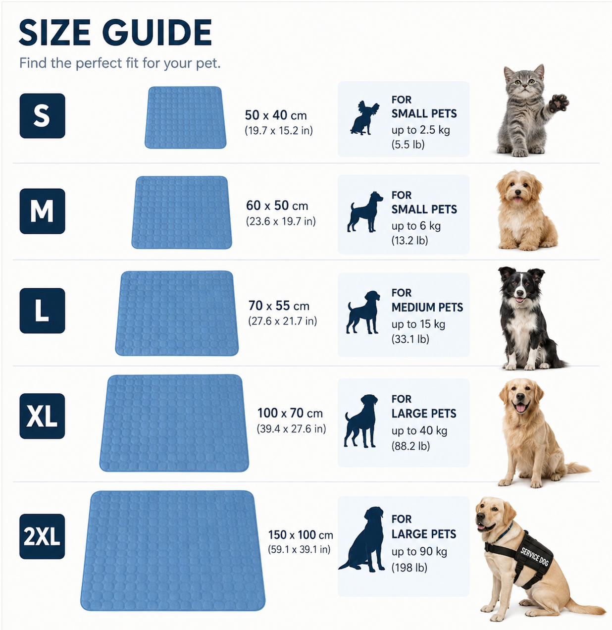 Paw Perfect Cooling Mat — Instant Relief From Summer Heat