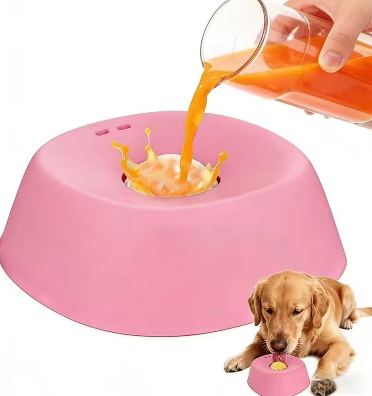 Paw Perfect Rolling Ball Bowl — Slow Feeding Fun for Dogs