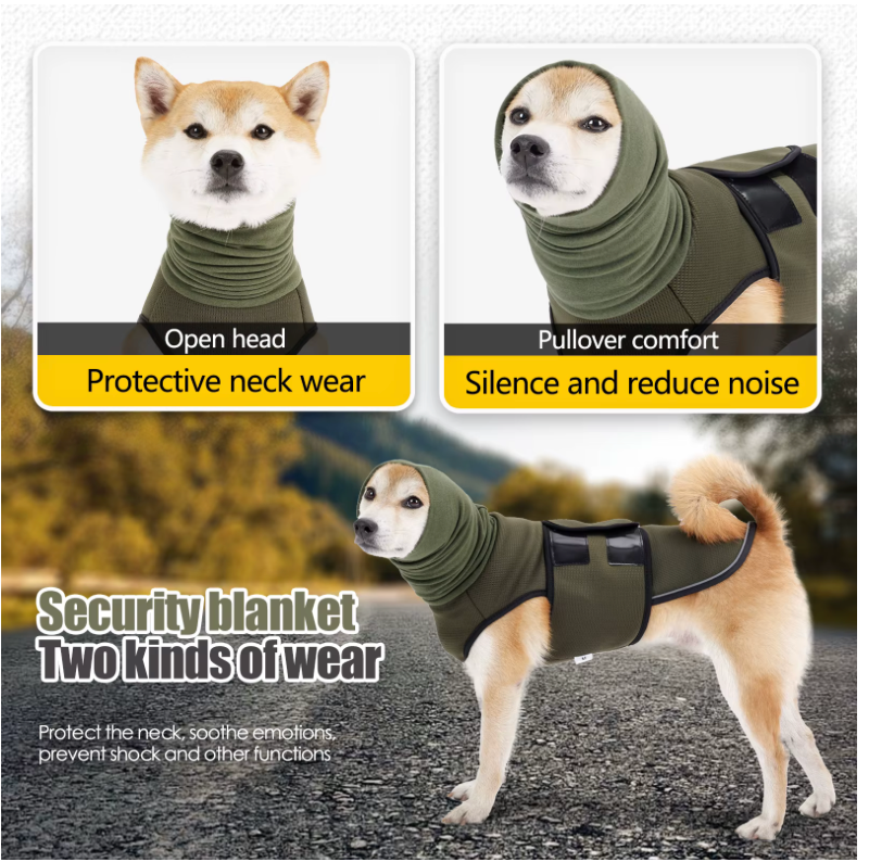 Anxiety Relief Calming Jacket — Proven Comfort for Scared Dogs