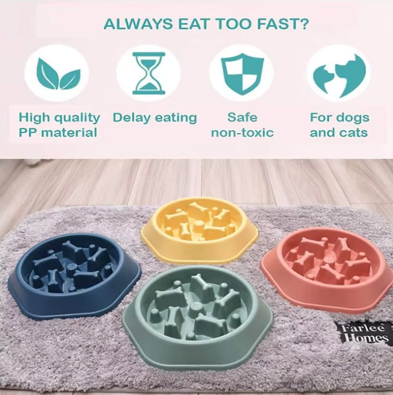 Slow Feeder Dog Bowl — Stop Bloat and Overeating in 3 Meals