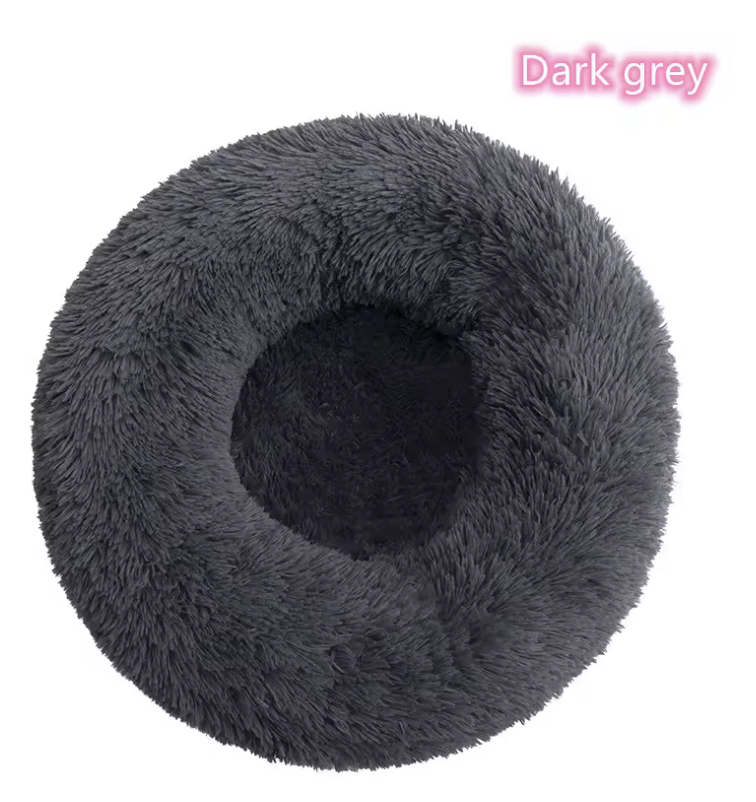 Calming Donut Dog Bed — Super Soft Washable Pet Bed