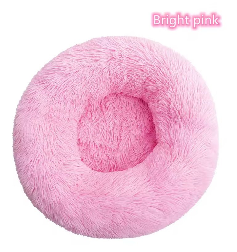 Calming Donut Dog Bed — Super Soft Washable Pet Bed