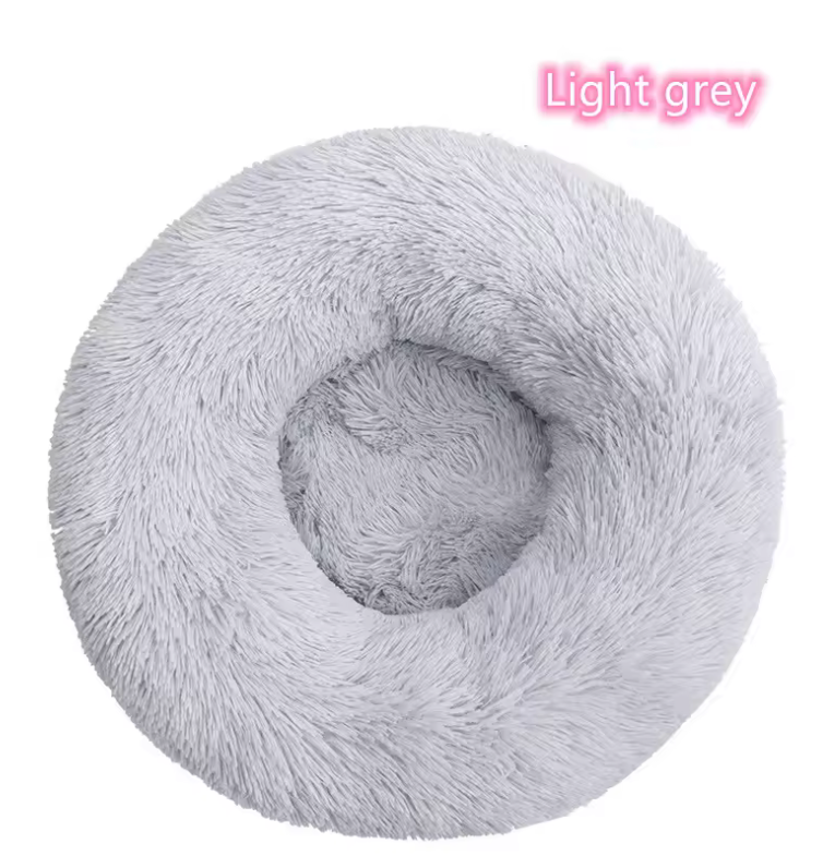 Calming Donut Dog Bed — Super Soft Washable Pet Bed